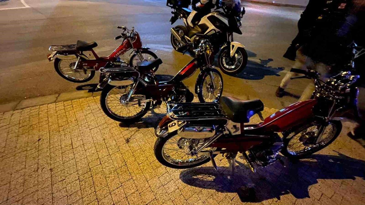 Karaman'da modifiyeli motosikletlere 344 bin lira ceza kesildi