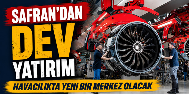Yeni uçak motor bakım merkezi kuruluyor