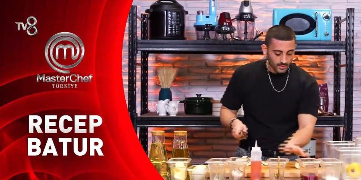 MasterChef Recep kimdir, Recep Batur kaç yaşında, mesleği ne, nereli? 2026 MasterChef Recep elendi mi?