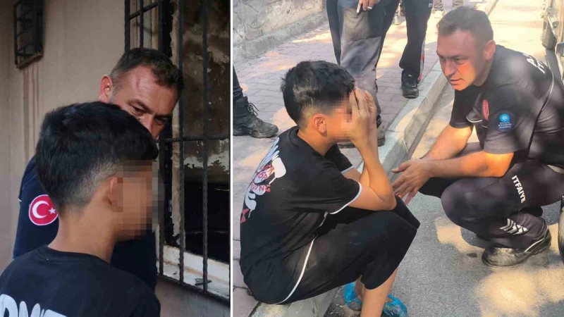 Antalya’da 13 yaşındaki çocuk çakmakla oynarken evi yaktı