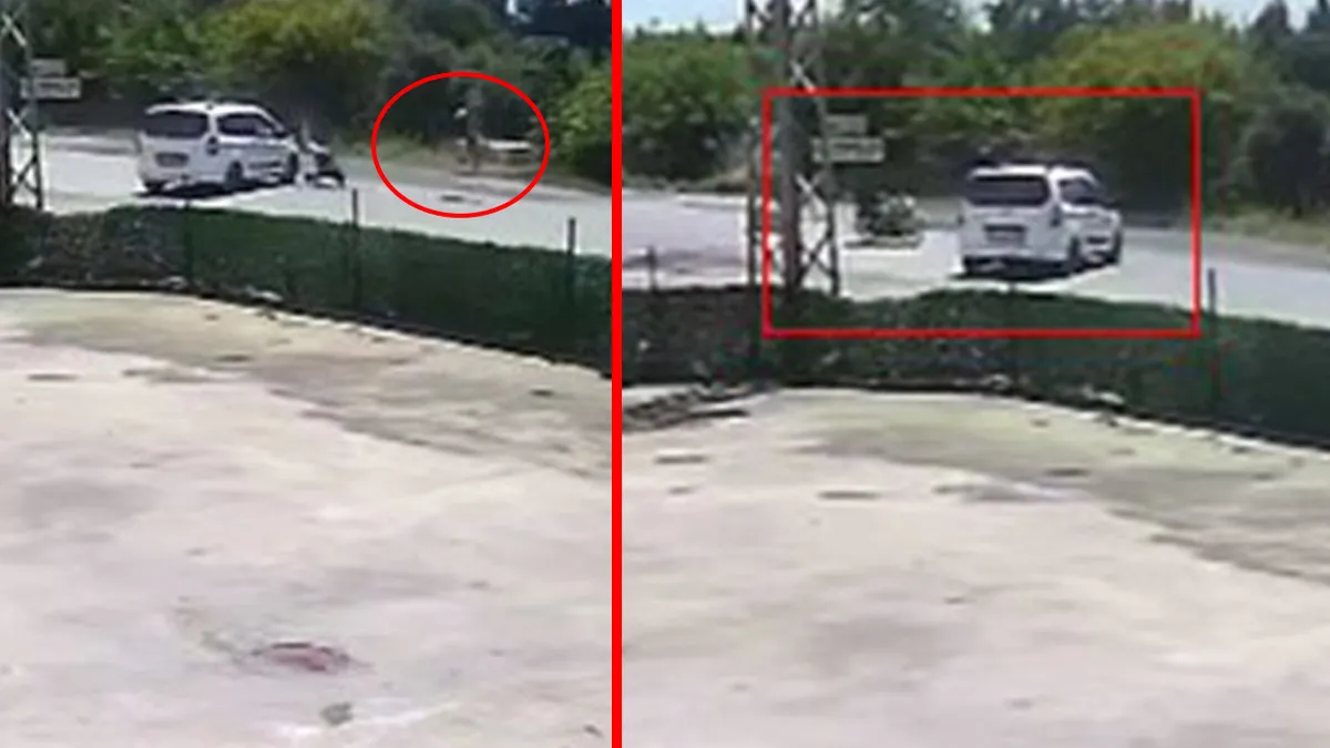 Hatay’da korkunç kaza! Motosiklet dönüş yapan araca ok gibi saplandı: Sürücünün metrelerce havalandığı anlar kamerada…