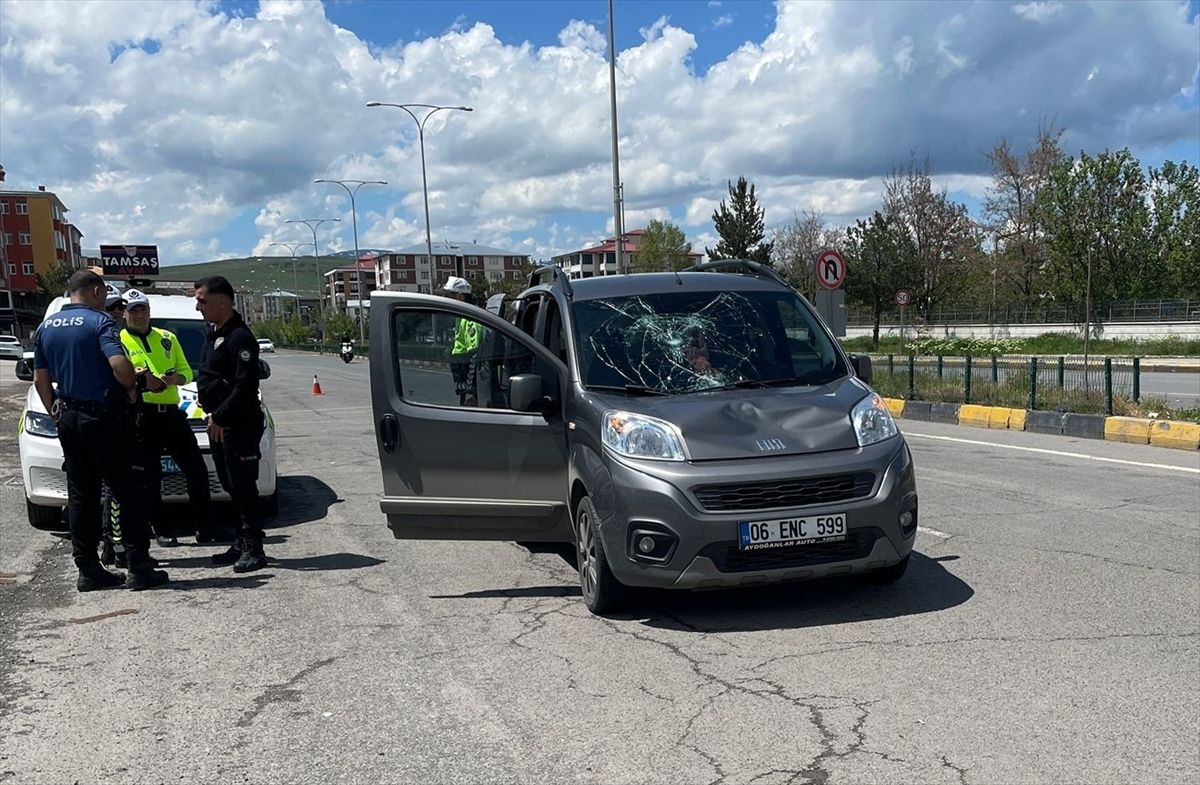 Kars'ta aracın çarptığı 80 yaşındaki kişi ağır yaralandı