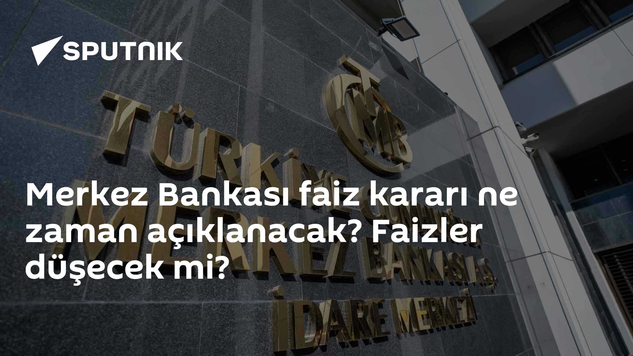 Merkez Bankası faiz kararı ne zaman açıklanacak? Faizler düşecek mi?