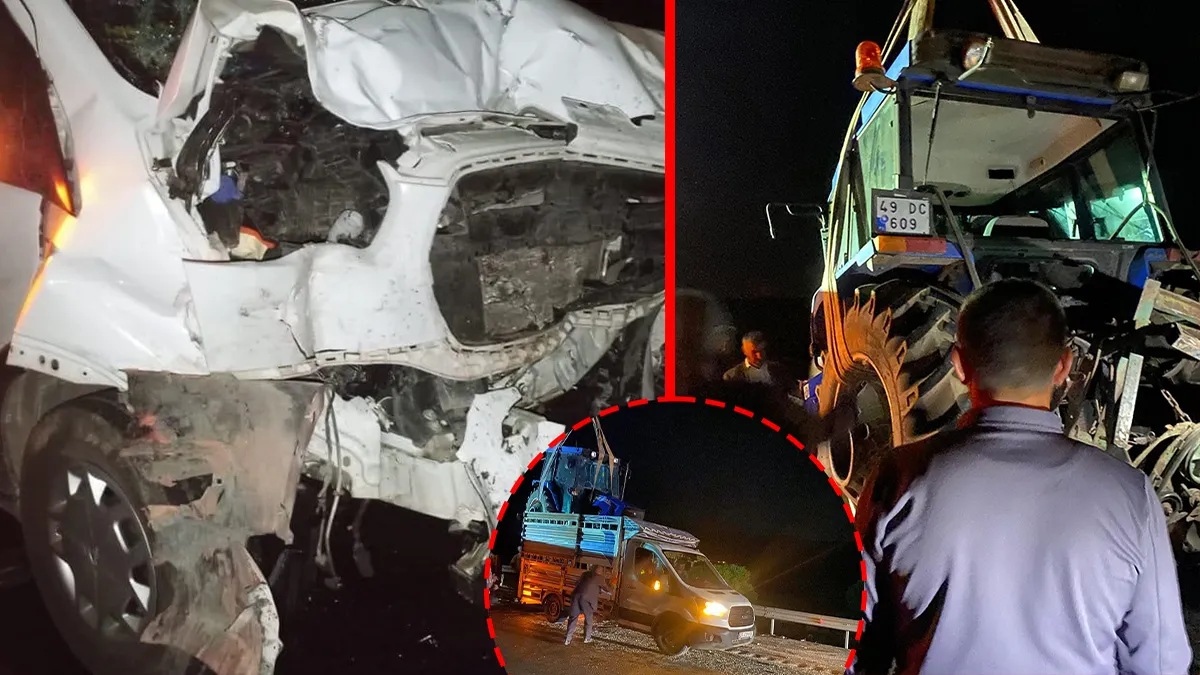 Bitlis’te feci kaza! Kontrolü kaybeden araçlar çarpıştı: Yaralılar var!