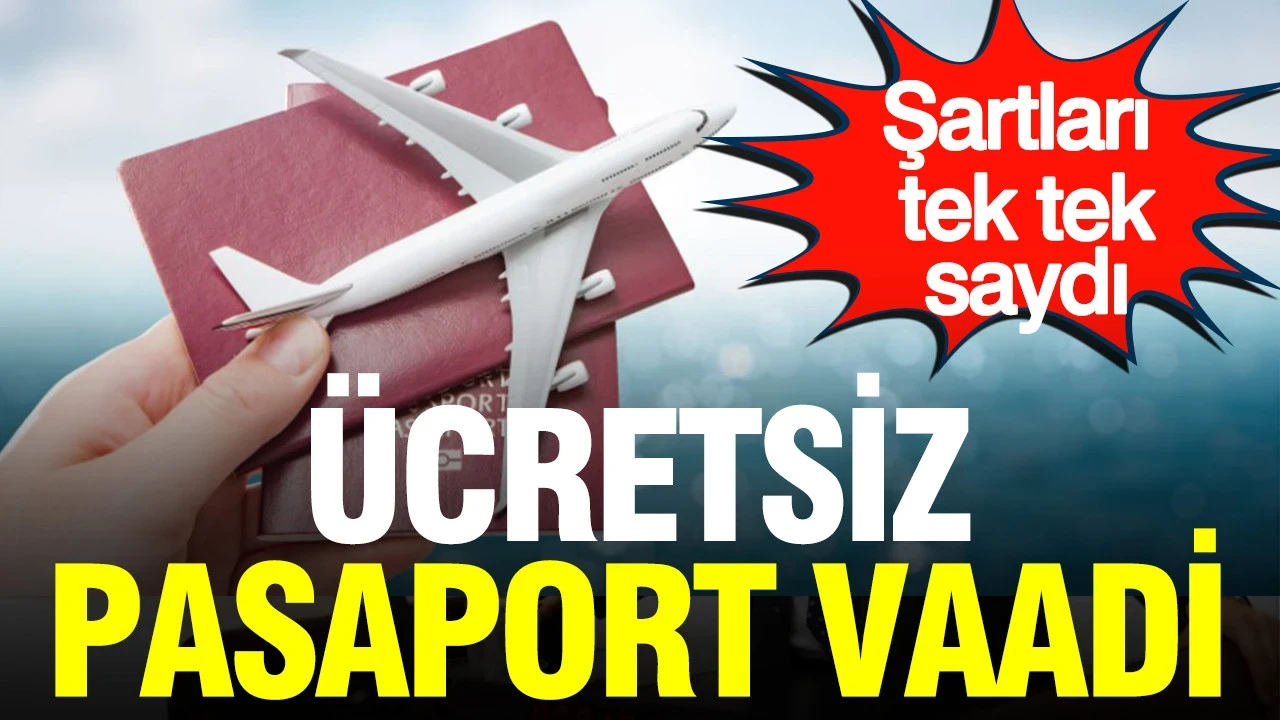 Ümit Özdağ'dan ücretsiz pasaport vaadi: Şartları tek tek saydı