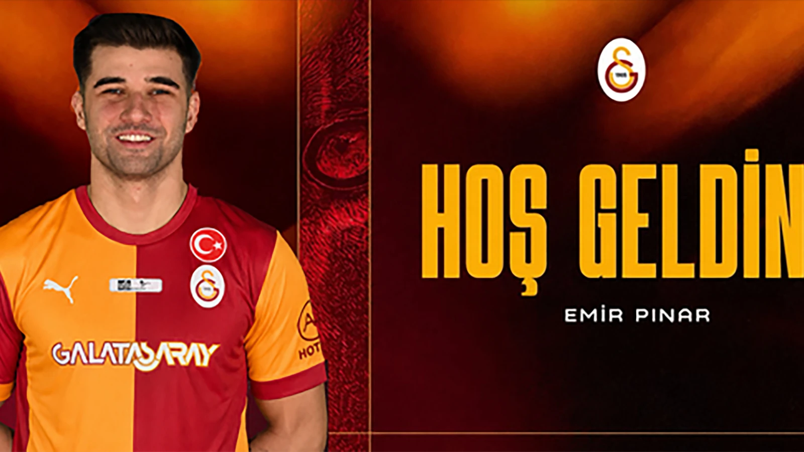 Galatasaray Erkek Voleybol Takımı, orta oyuncu Emir Pınar'ı kadrosuna kattı