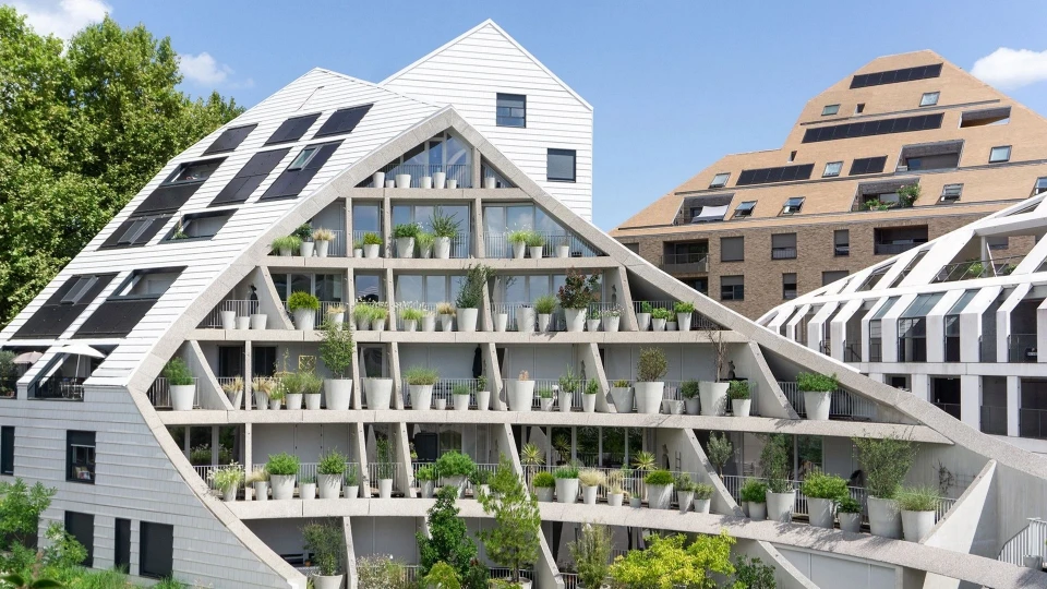 MVRDV, Bordeaux’da 70 Konutlu La Vallée Verte’yi Tasarladı