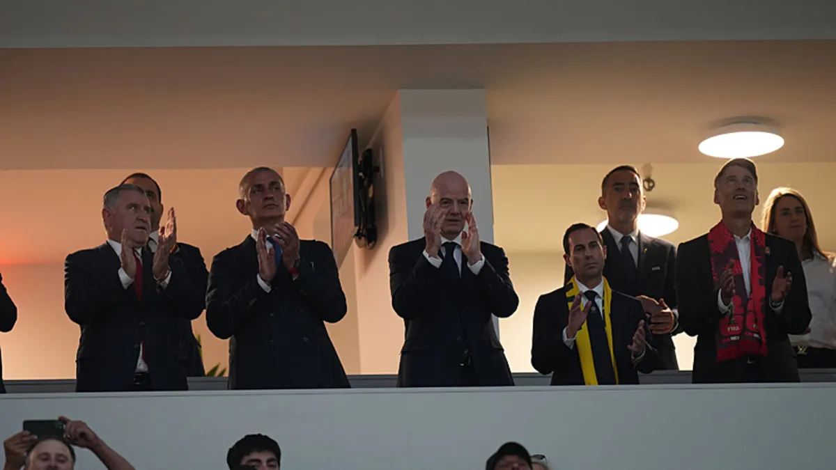FIFA Başkanı Gianni Infantino, Türkiye - Avustralya maçında