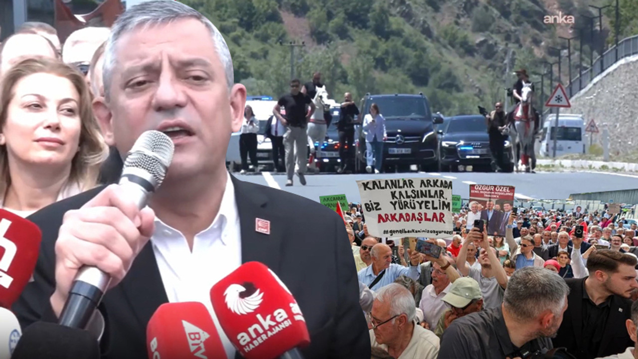 Özgür Özel'den 'Erdoğanlı' yerel seçim mesajı! Atlı konvoylarla karşılandı