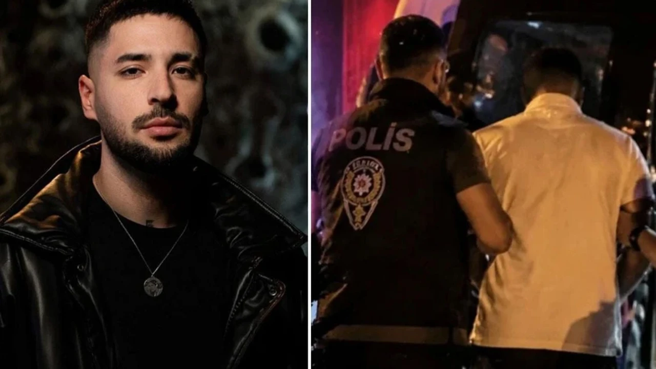 Rapçi Uzay sahnede gözaltına alındı!