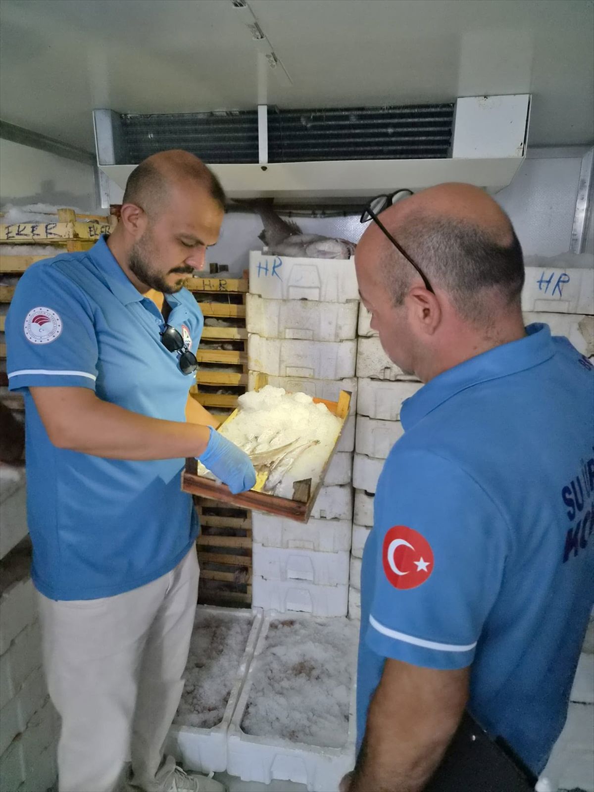 Enez'de Balıkçı Teknelerine Denetim