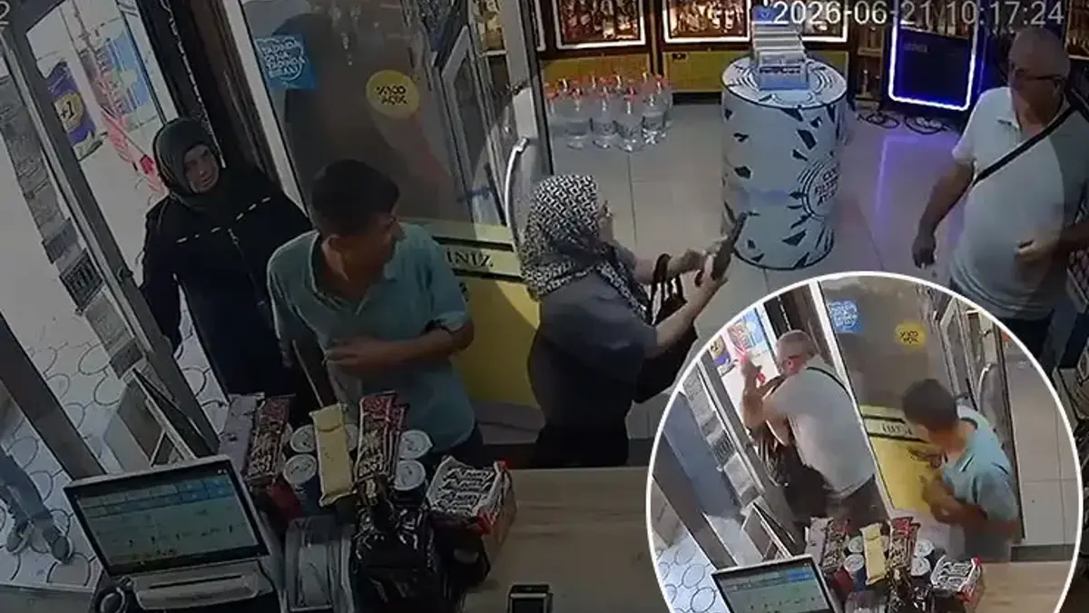 Boşanma aşamasındaki kocasını vurmak istediği tabanca tutukluluk yaptı! O anlar kamerada