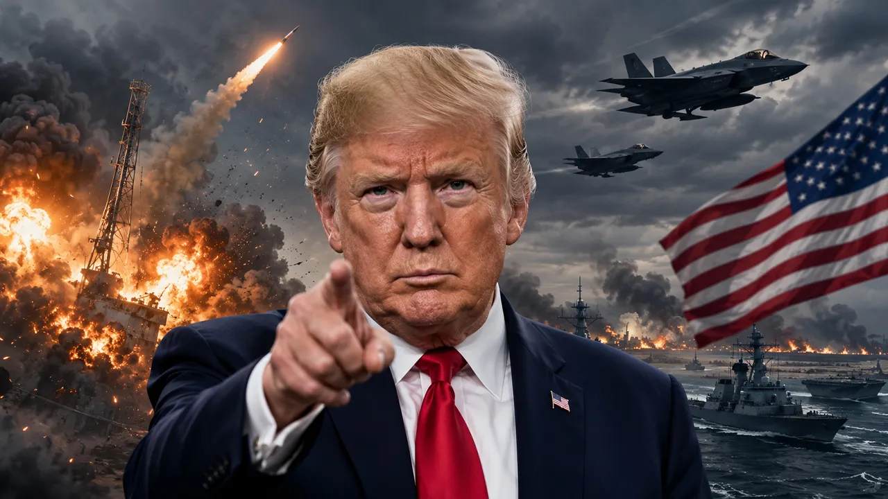 ABD'den İran'a yeni hava saldırısı! Trump açık açık tehdit etti
