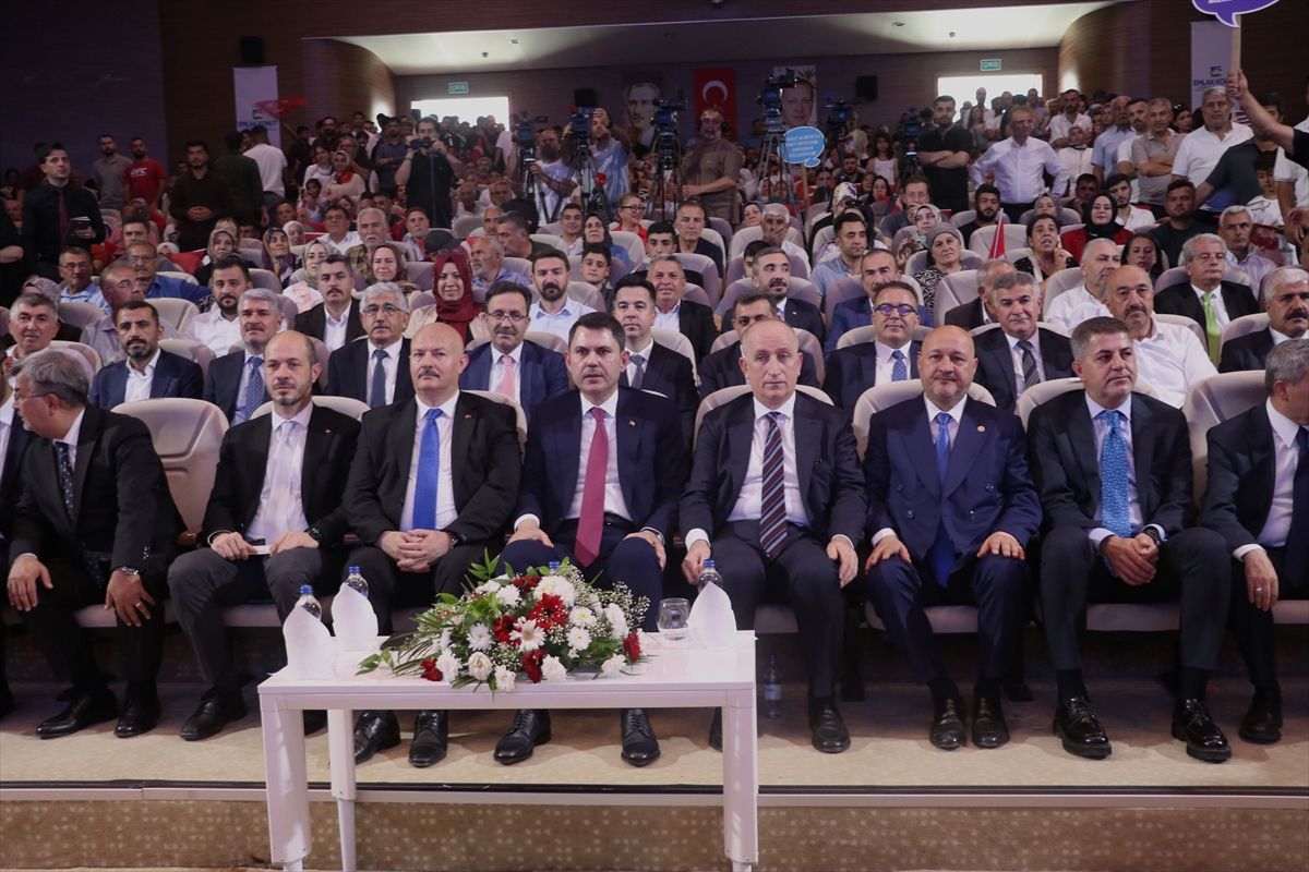 Çevre, Şehircilik ve İklim Değişikliği Bakanı Murat Kurum, Adıyaman'da konuştu Açıklaması