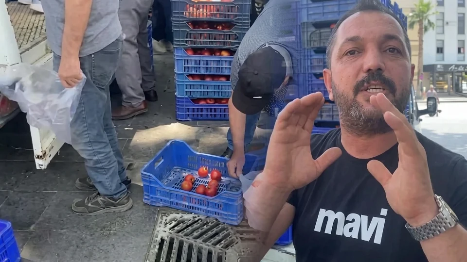 Antalya Serik'te domates üreticisi: Halde satılamayan 4 ton ürünü vatandaşa ücretsiz dağıttı | Gündem Haberleri
