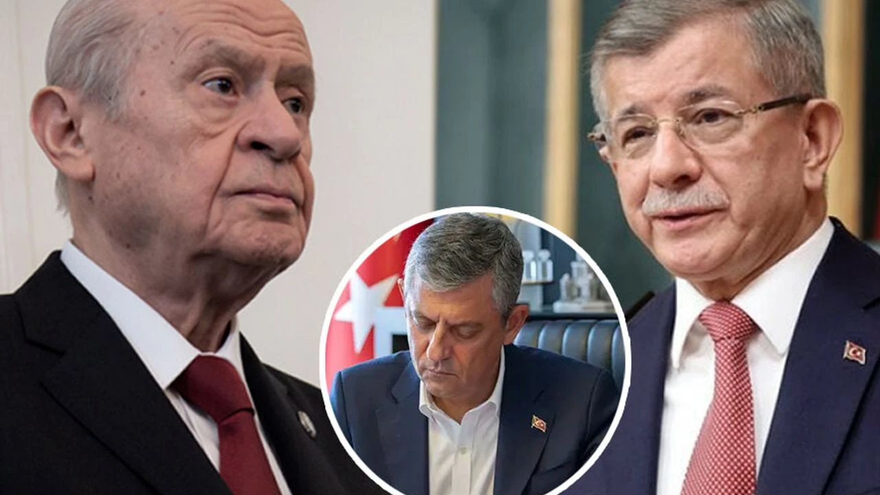 Bahçeli ve Davutoğlu'ndan Özel'e "YENİ" mesaj