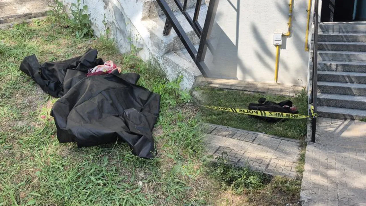 Yaşlı kadının feci sonu! 4'üncü kattan düşerek hayatını kaybetti