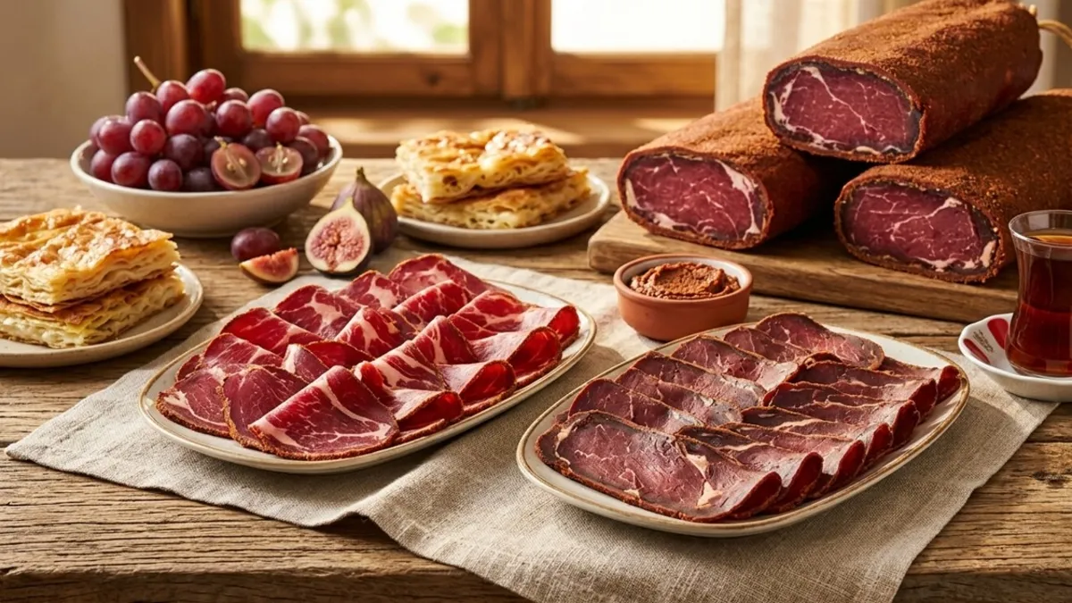TasteAtlas Açıkladı: İşte Dünyanın En İyi Pastırmaları Listesinde Türk Lezzetleri!