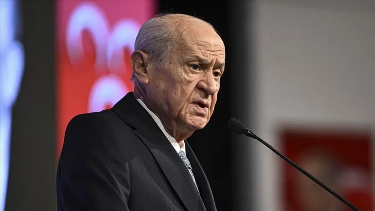 SON DAKİKA: MHP lideri Bahçeli'den önemli açıklamalar