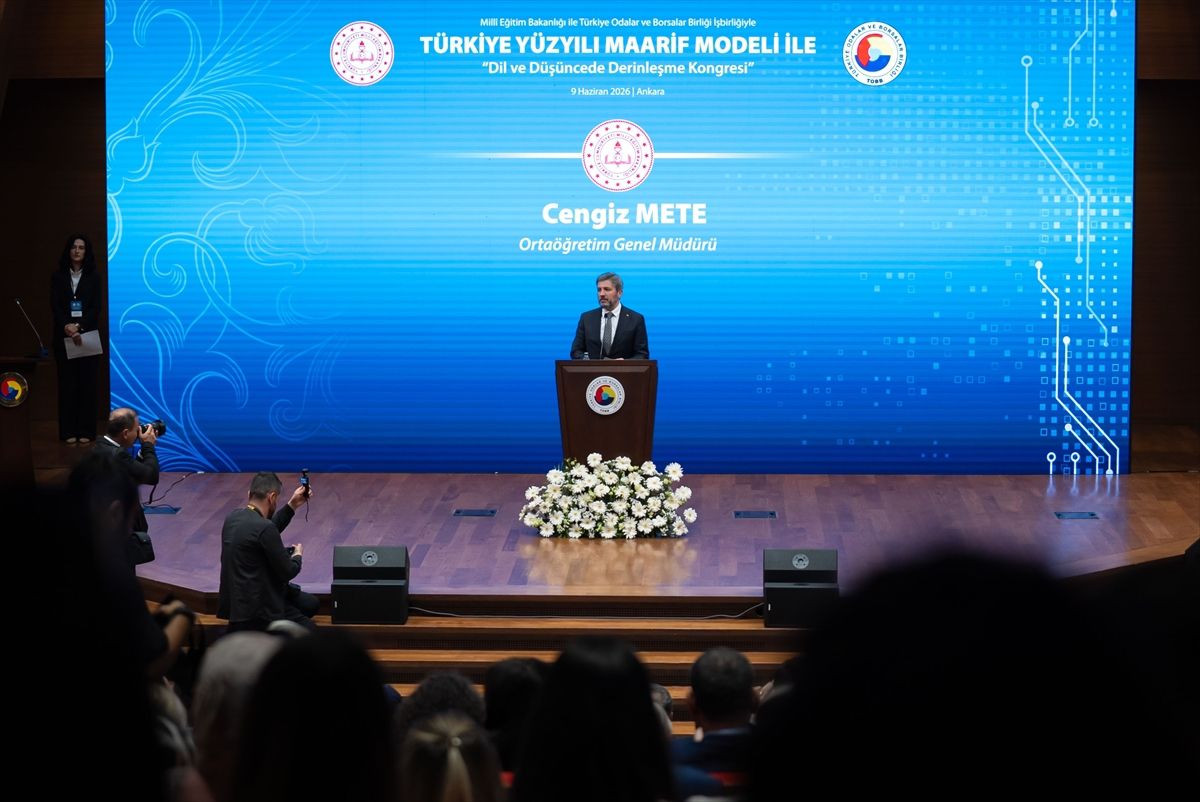 Ankara'da "Türkiye Yüzyılı Maarif Modeli ile Dil, Düşünce ve Değer Kongresi" düzenlendi