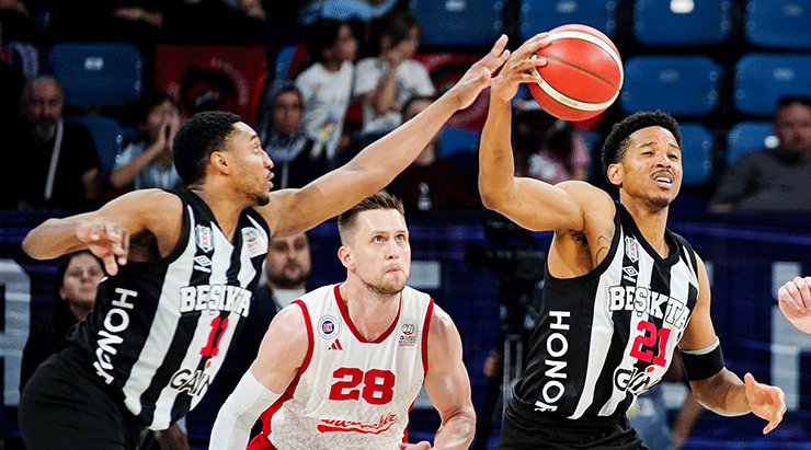 Beşiktaş play-off serisinde Bahçeşehir Koleji'ne karşı durumu 2-2'ye getirdi!