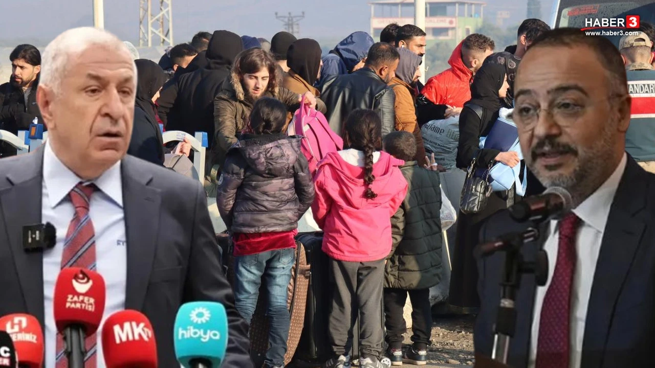 Ümit Özdağ'dan Şam Büyükelçisi'nin Türkiye'deki Suriyeliler itirafına çok sert yanıt!