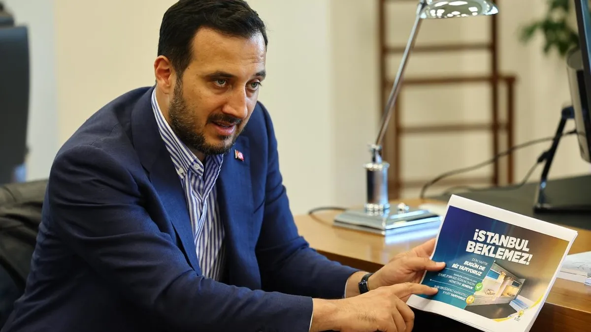 AK Parti İstanbul'dan "İstanbul Beklemez" kampanyası