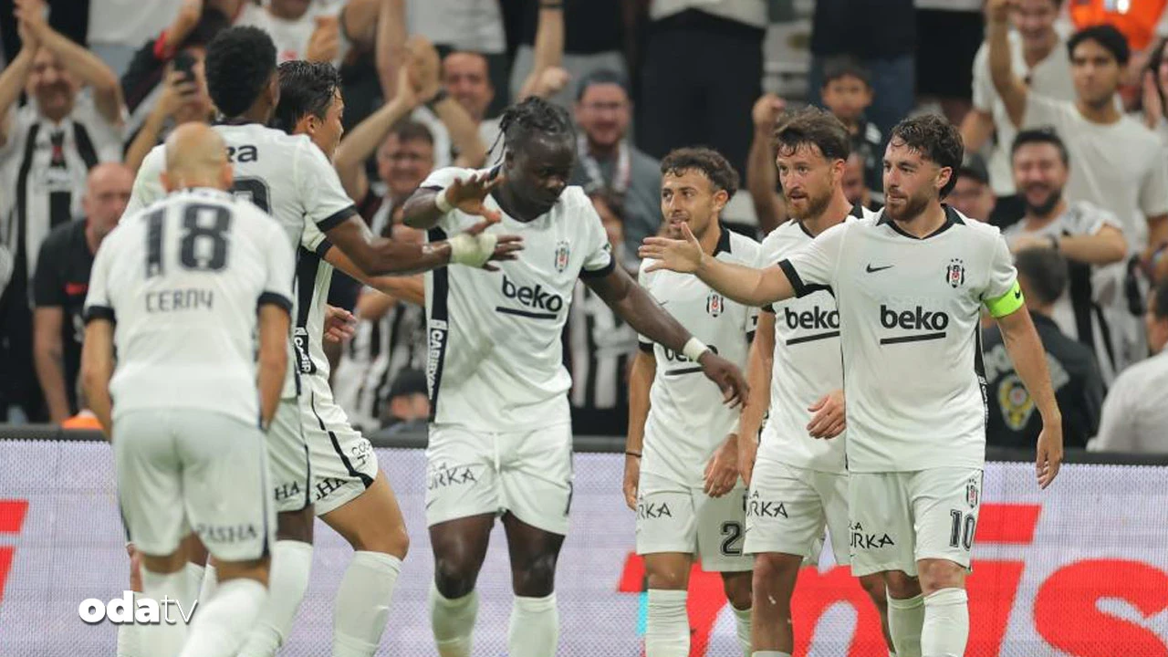 Beşiktaş Midtjylland’ı 1-0 mağlup etti