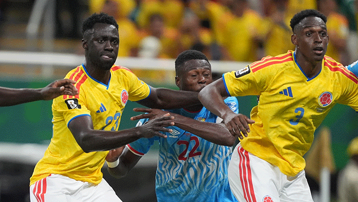 Davinson Sanchez'li Kolombiya, Dünya Kupası'nda turladı!