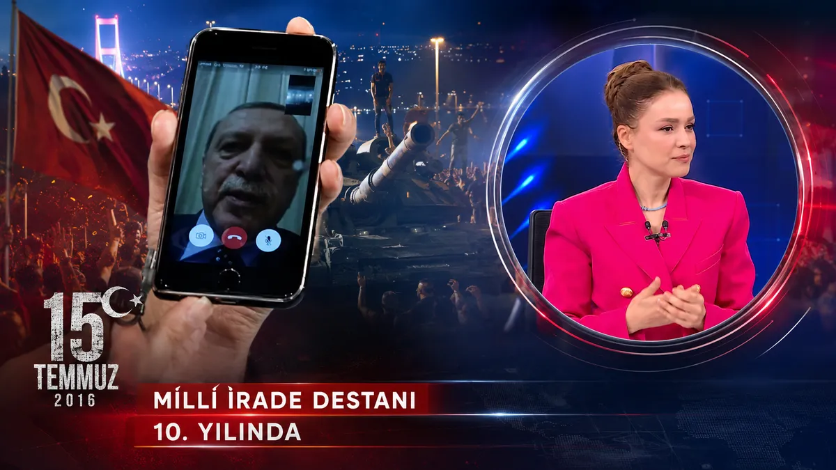 15 Temmuz gecesi yaşananlar A Haber ekranlarında yad edildi