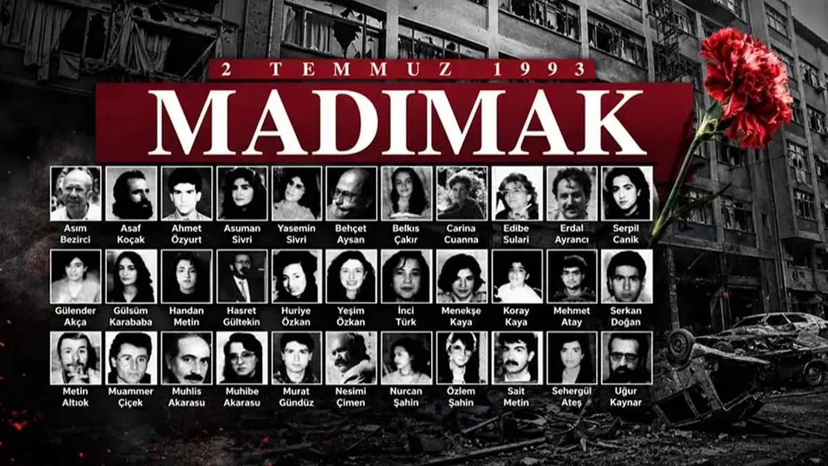 Acının günü: Madımak'ın 33. yıl dönümü
