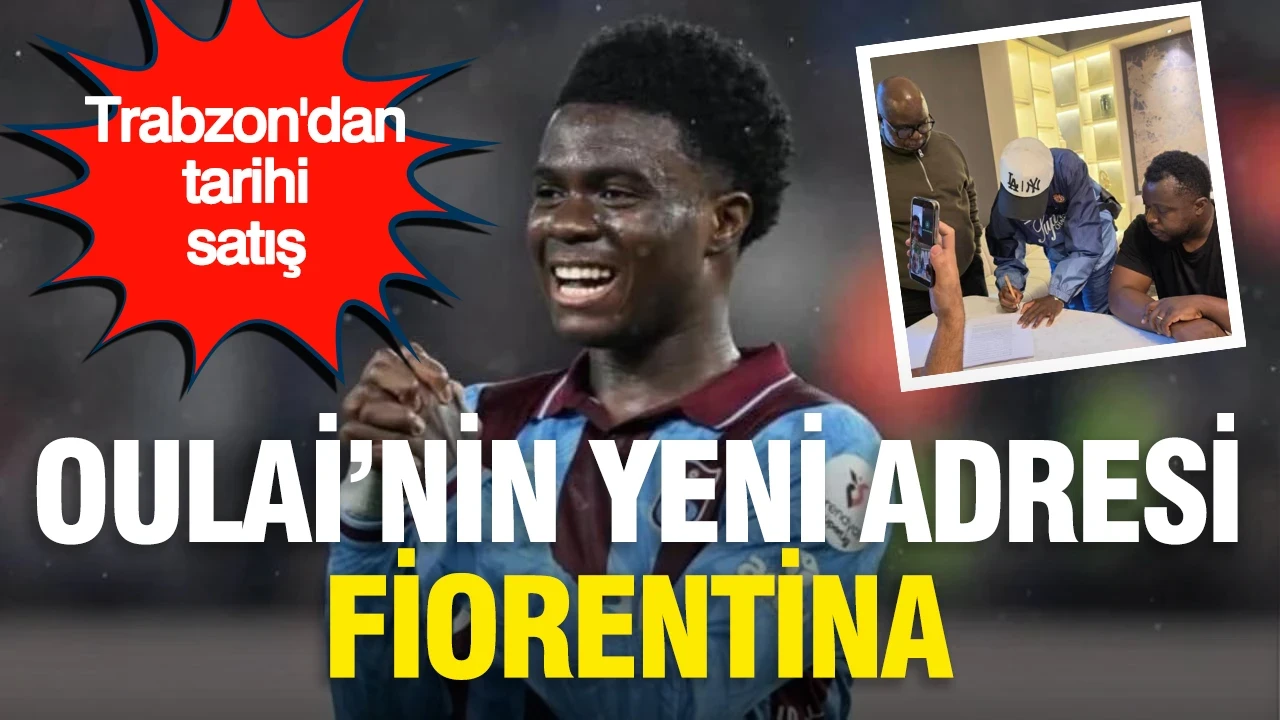 Fiorentina, Oulai transferini bitirdi: Trabzonspor'a dev bonservis