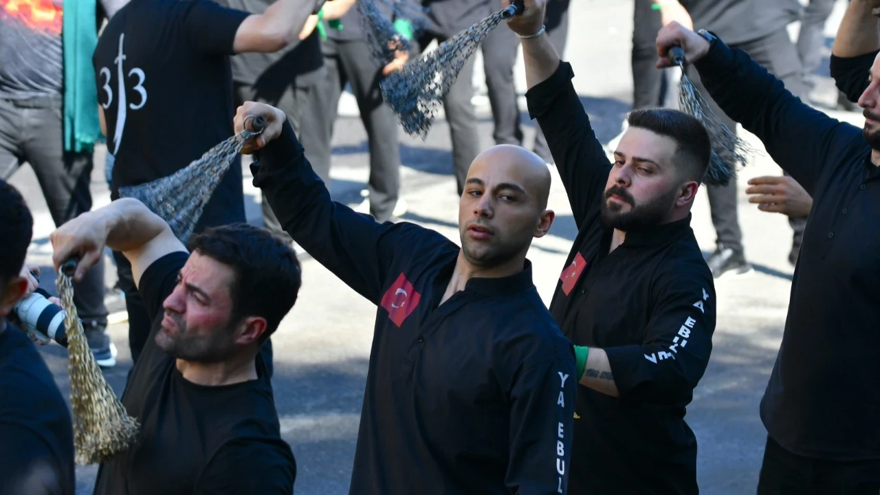 Kars'ta matem yürüyüşü