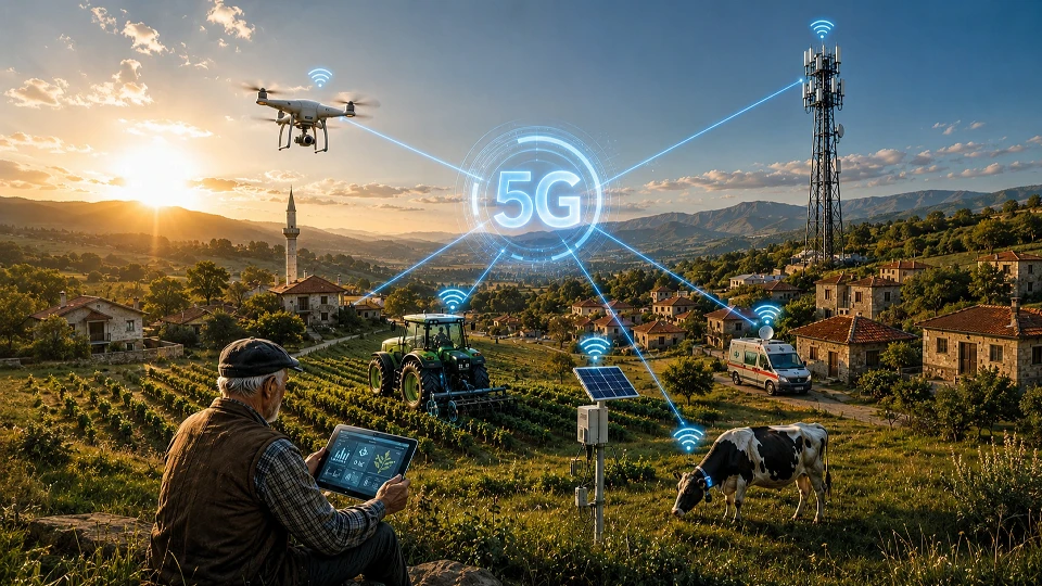 5G, Anadolu’da dijital dönüşümü hızlandıracak