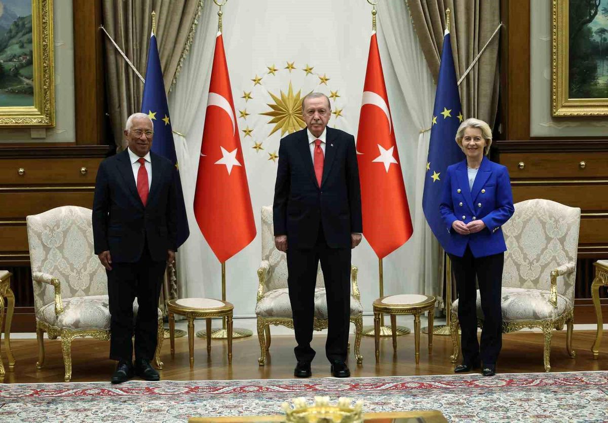 Erdoğan, AB Liderleri ile Bir Araya Geldi