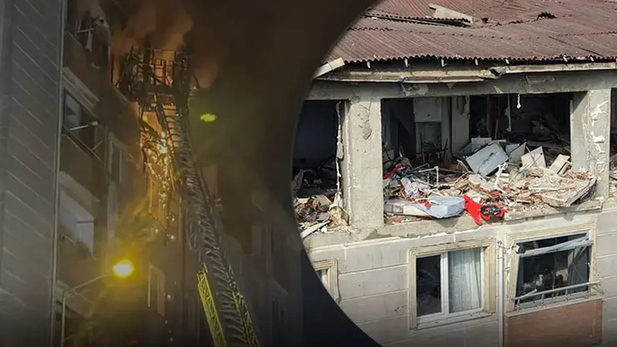 Tekirdağ'da dehşet gecesi! Patlamanın şiddetiyle 6. kattan aşağıya uçtu