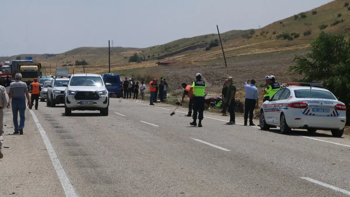 Çankırı'da feci kaza: 3 ölü, 4 yaralı
