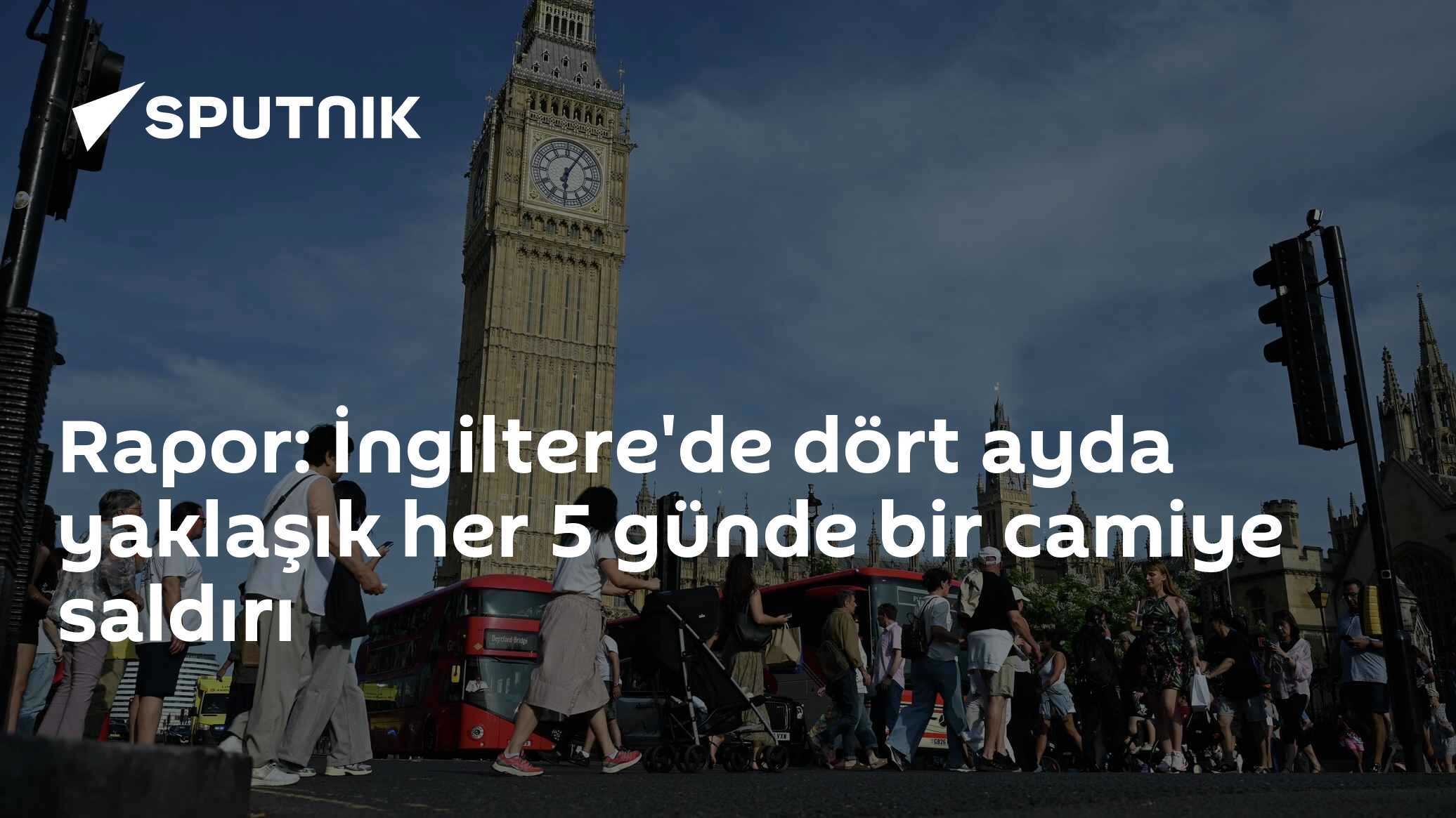 Rapor: İngiltere'de dört ayda yaklaşık her 5 günde bir camiye saldırı
