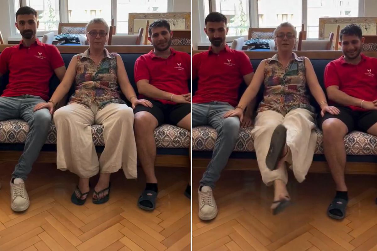 Evini taşıttırdığı nakliyecilerle video çekti, görüntü kullanıcıları ikiye böldü