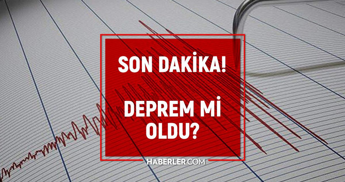 Gaziantep deprem mi oldu, Gaziantep Nurdağı kaç şiddetinde deprem oldu,13 Haziran Cumartesi? Kilis, Osmaniye, Hatay'da d..