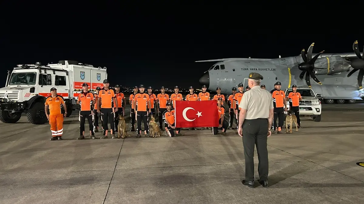 "Hiç yorulmayan Türkler" Venezuela'dan döndü