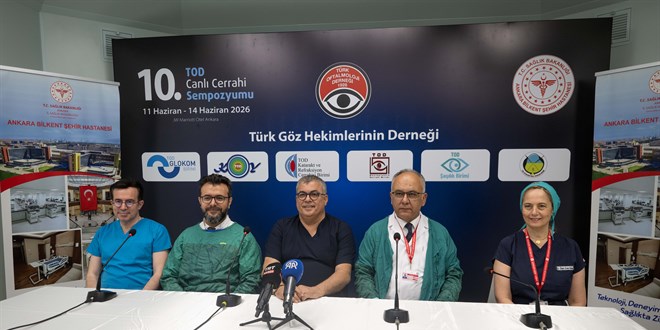 Göz hekimleri, canlı yayında 4 günde 70 ameliyat yapacak