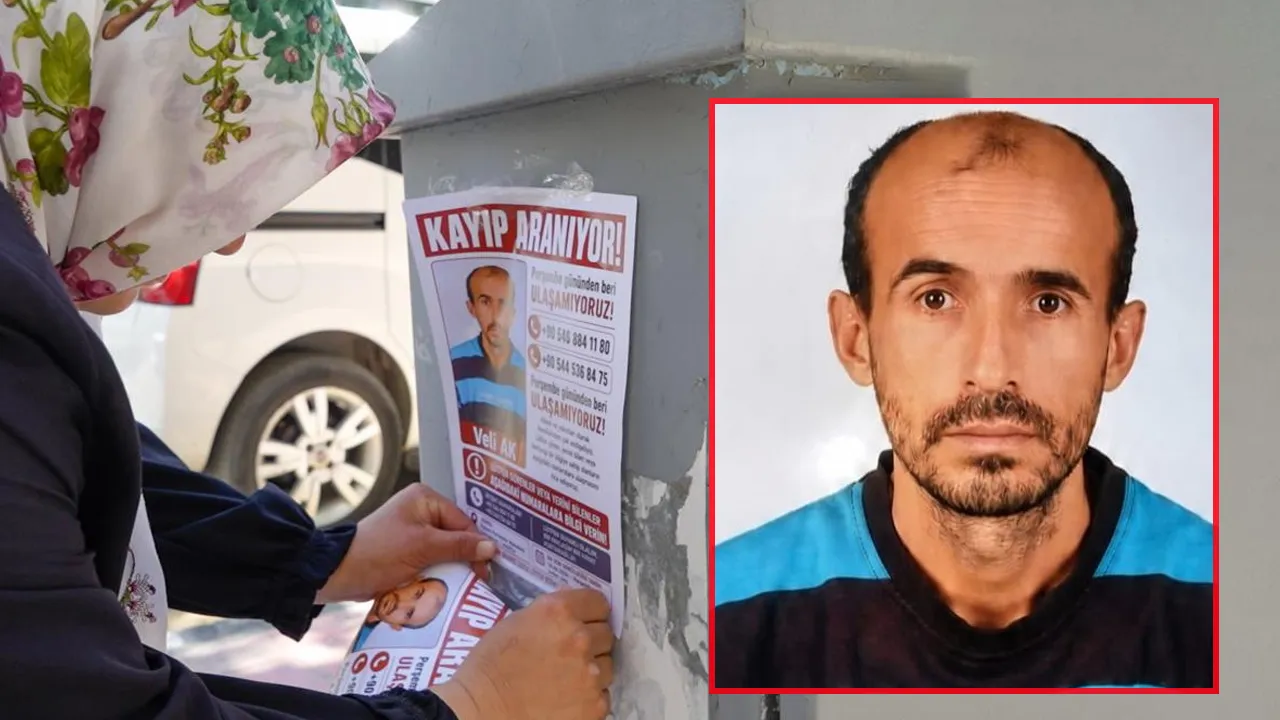 Gizemli kayıp! 42 yaşındaki Veli Ak’tan 7 gündür haber yok