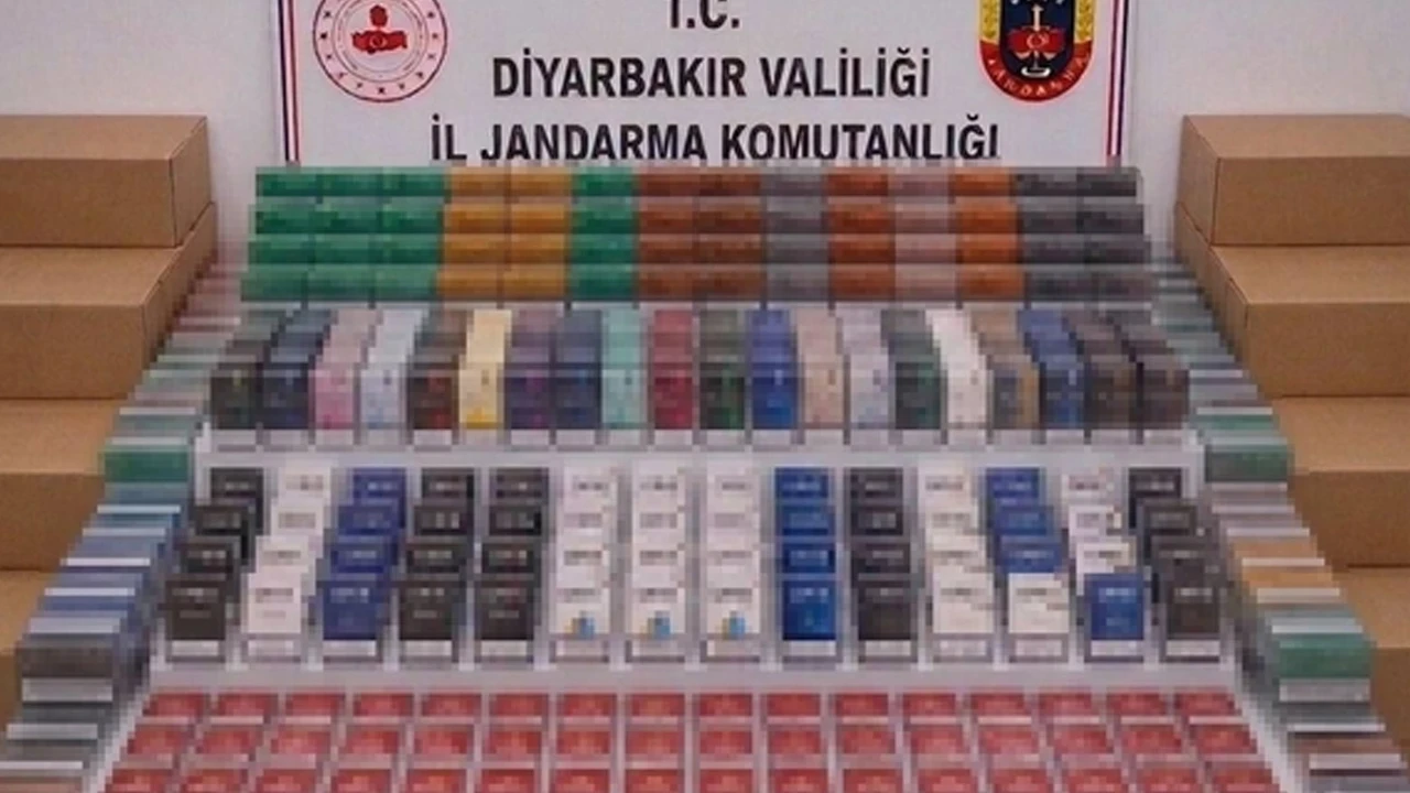 Diyarbakır’da gümrük kaçağı ürün ele geçirildi