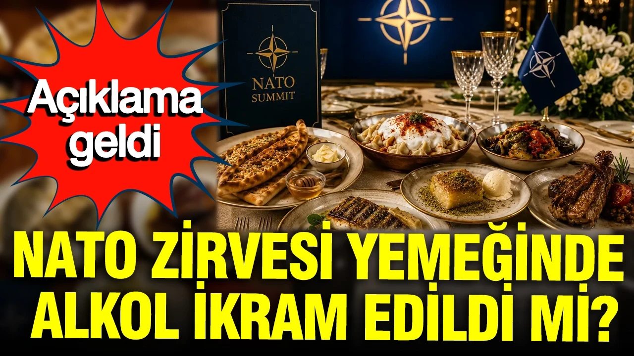 NATO Zirvesi yemeğinde alkol ikram edildi mi? Açıklama geldi