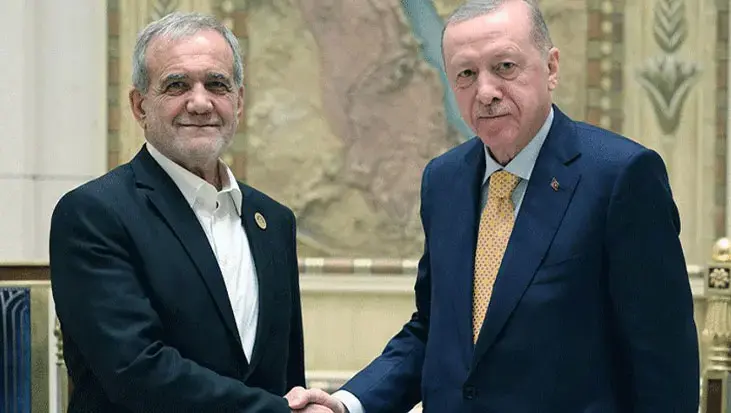 Cumhurbaşkanı Erdoğan ile İran Cumhurbaşkanı Pezeşkiyan telefonda görüştü