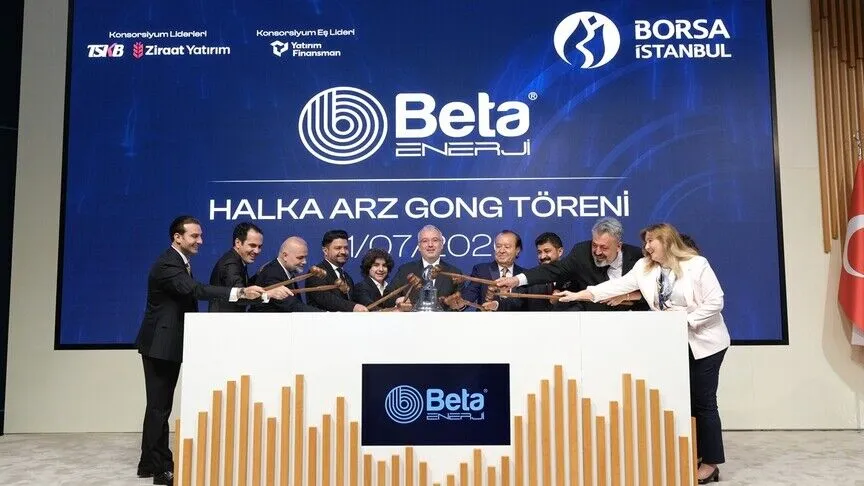 Borsa İstanbul'da gong Beta Enerji ve Teknoloji AŞ için çaldı