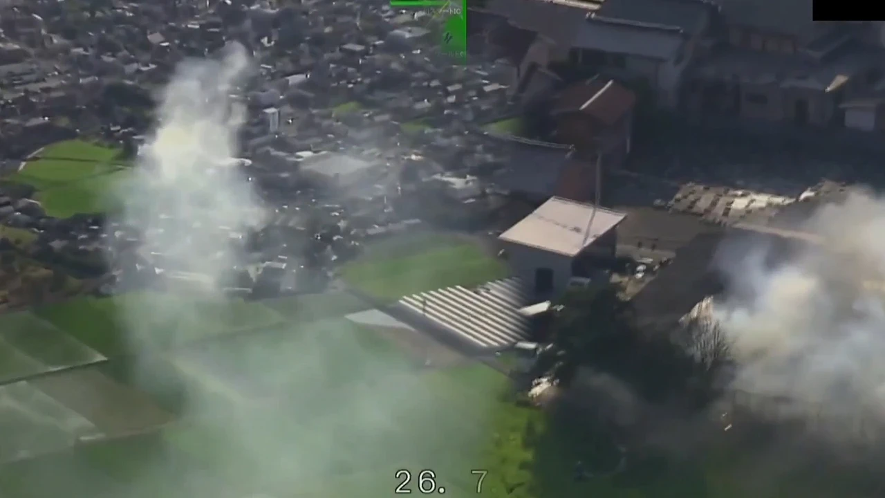 Japonya'da Facia! 7.1'lik Deprem Sonrası AVM'de Patlama, Çok Sayıda Kişi Kayıp
