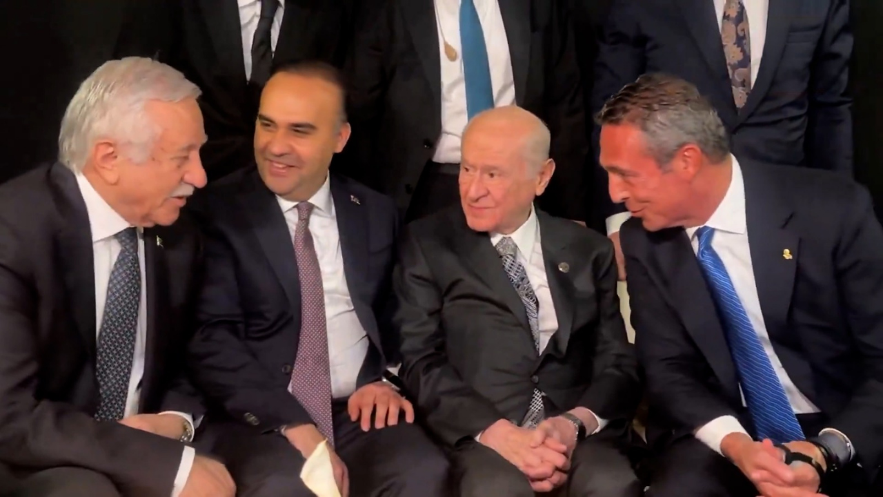 MHP Lideri Devlet Bahçeli, Koç Holding'in 100. yıl etkinliğine katıldı