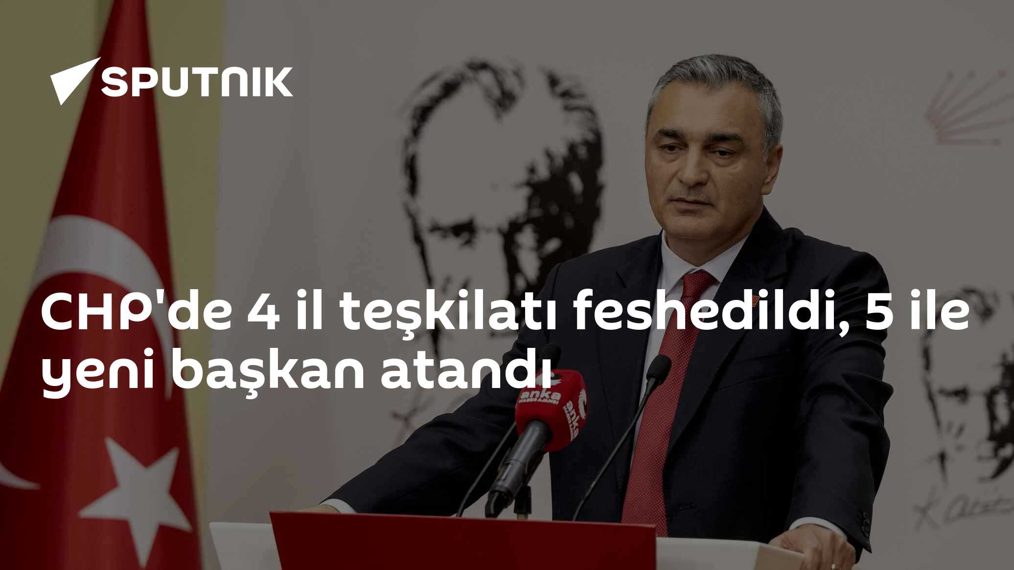 CHP'de 4 il teşkilatı feshedildi, 5 ile yeni başkan atandı